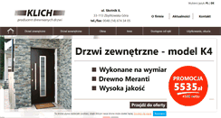 Desktop Screenshot of klich24.pl